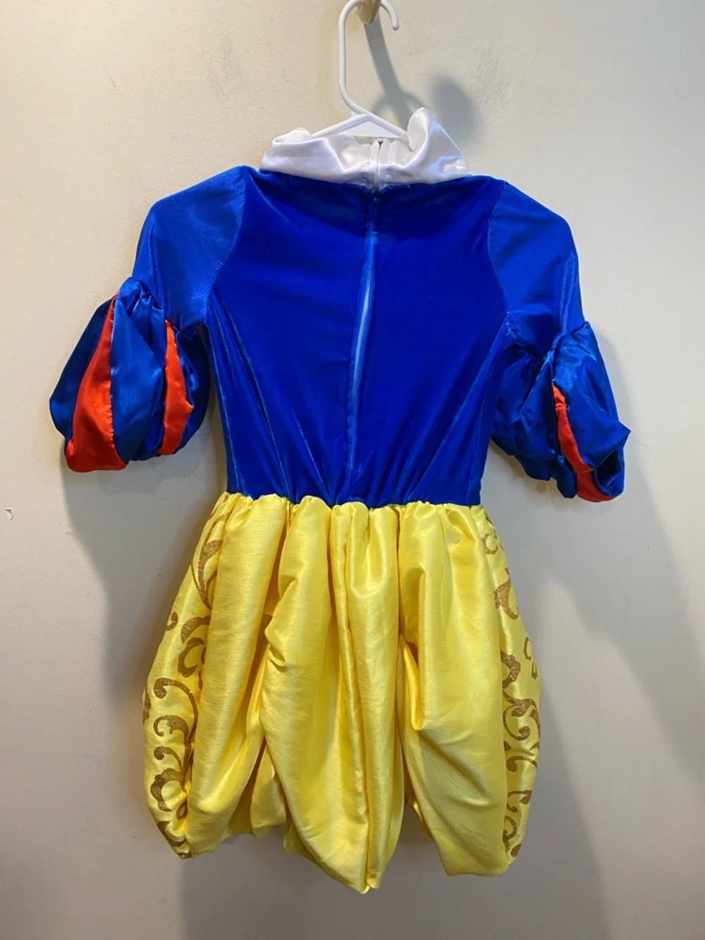 Disney Blue, Yellow & Red Snow White Princess Dress-Up Costume Fits 8-10